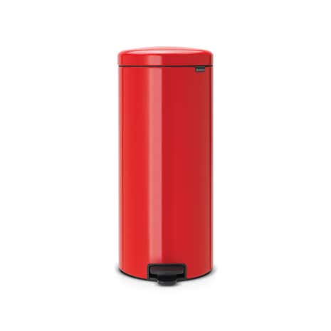 Brabantia NewIcon 30 Litre Red Pedal Bin