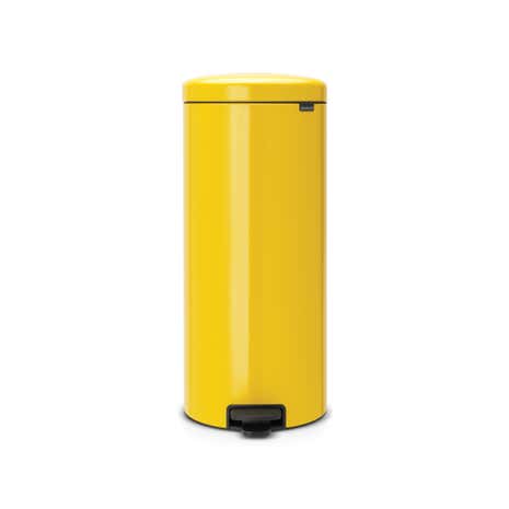 Brabantia NewIcon 30 Litre Yellow Pedal Bin