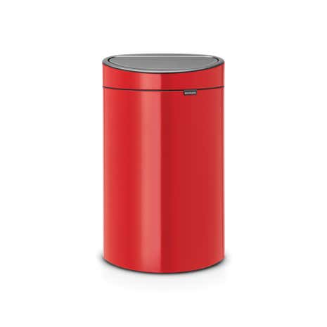 Brabantia 40 Litre Red Touch Bin