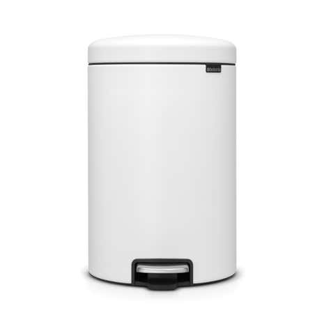 Brabantia NewIcon 20 Litre Mineral White Pedal Bin