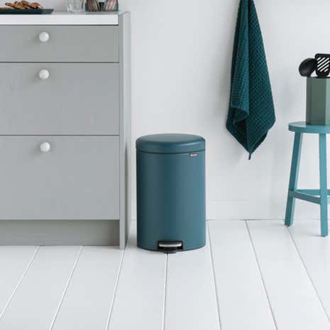 Brabantia NewIcon 20 Litre Mineral Blue Pedal Blue