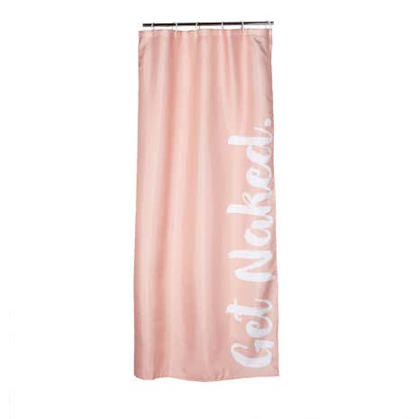 Coral Get Naked Shower Curtain