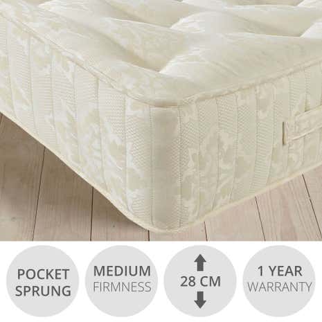 Berrington Pocket Sprung 1200 Mattress