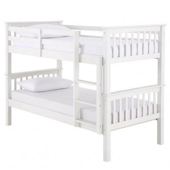Novaro White Bunk Bed