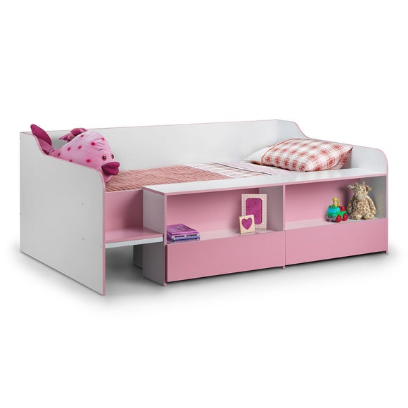 Stella Pink Low Sleeper Bed