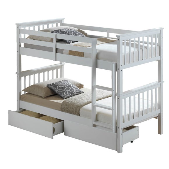 Artisan White Bunk Bed