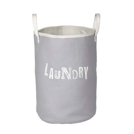 Grey Laundry Basket