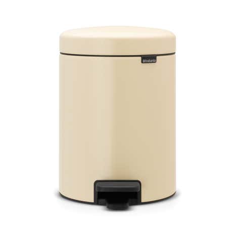 Brabantia NewIcon 5 Litre Almond Pedal Bin