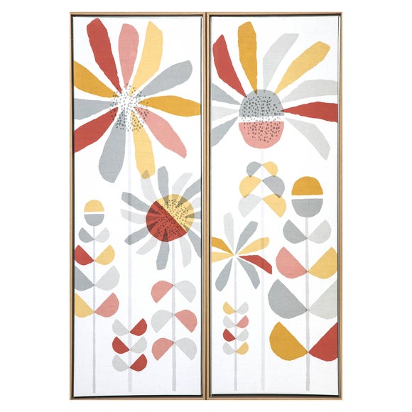 Elements Set of 2 Floral Prints