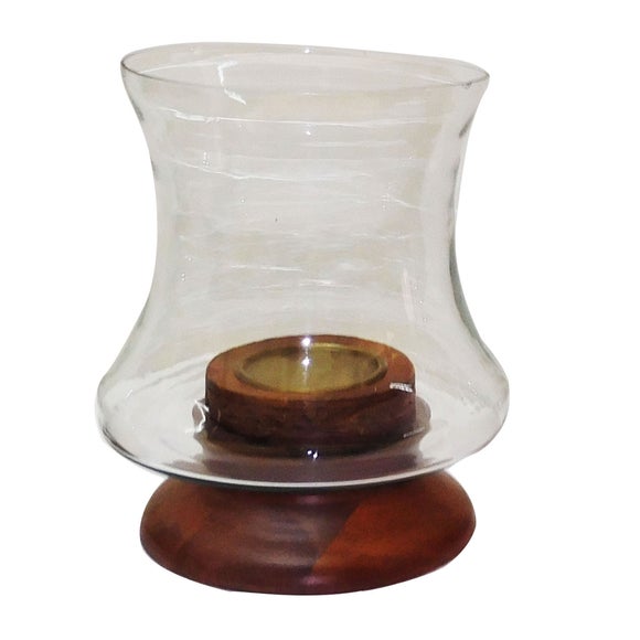 Dorma Hurricane With Carved Wooden Base