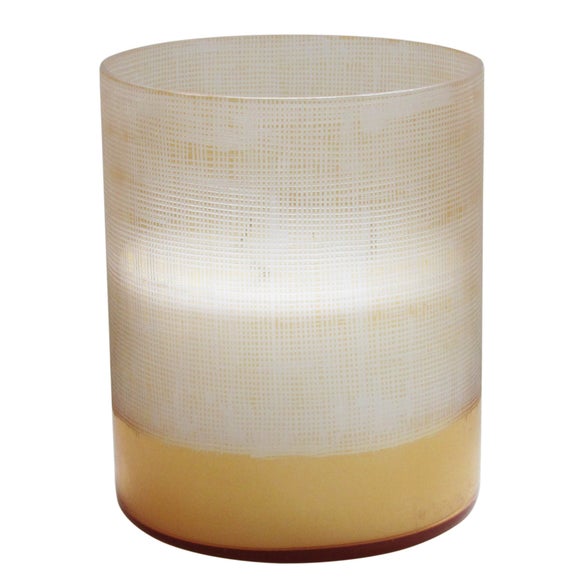 Elements Ochre Etched Candle