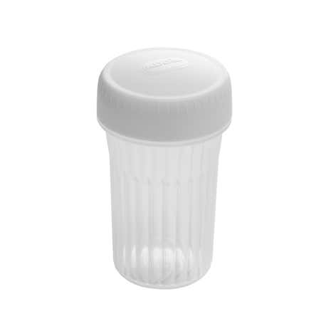 Essentials 300ml White Beaker with Lid
