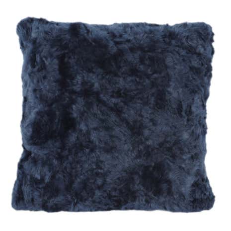 5A Fifth Avenue Emerson Blue Faux Fur Cushion