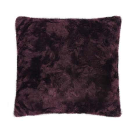 5A Fifth Avenue Emerson Plum Faux Fur Cushion