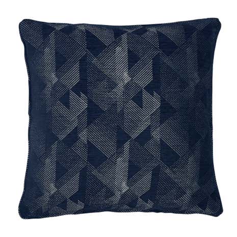 5A Fifth Avenue Large Indigo Harman Geo Cushion