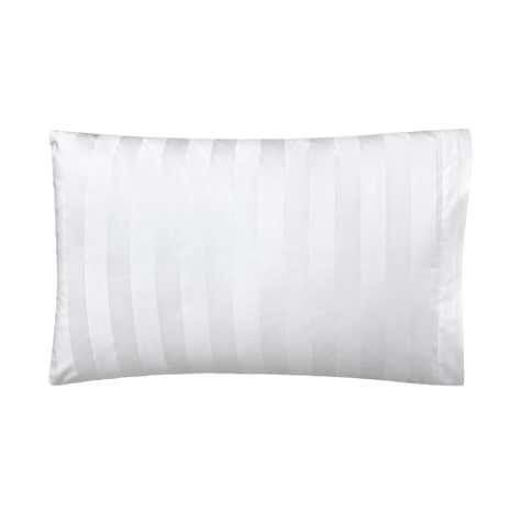 5A Fifth Avenue Egyptian Cotton 300 Thread Count Stripe White Housewife Pillowcase