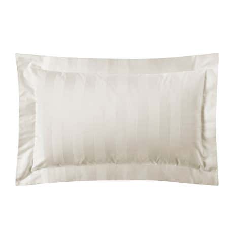 5A Fifth Avenue Egyptian Cotton 300 Thread Count Stripe Cream Oxford Pillowcase