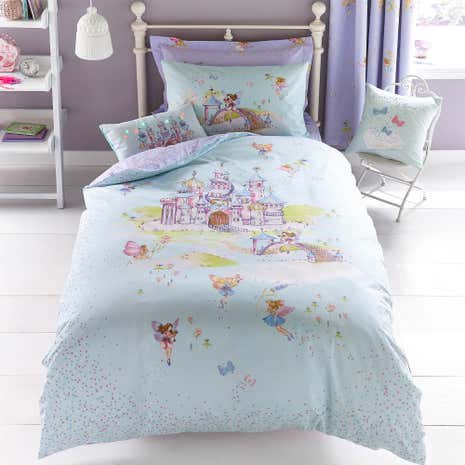 Fairy Castle Duvet Cover and Pillowcase Set