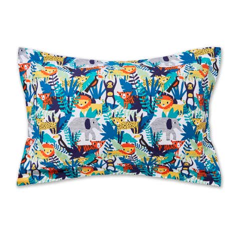 Jungle Friends Oxford Pillowcase