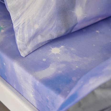Magical Wonderland Lilac Fitted Sheet
