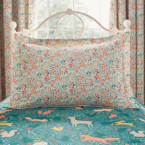Woodland Ditsy Oxford Pillowcase