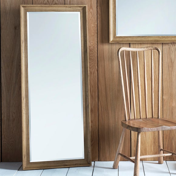 Fraser Oak 153x65cm Leaner Mirror