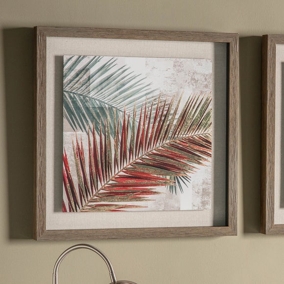 Palm Leaves Framed Print