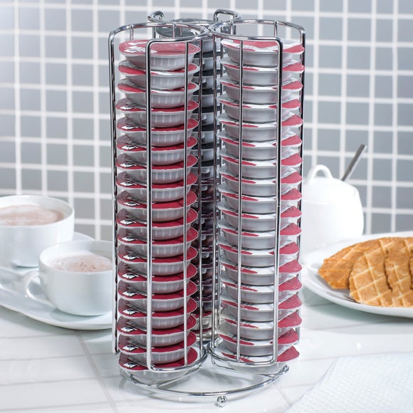 Chrome Wire Large Coffee Sachet Holder