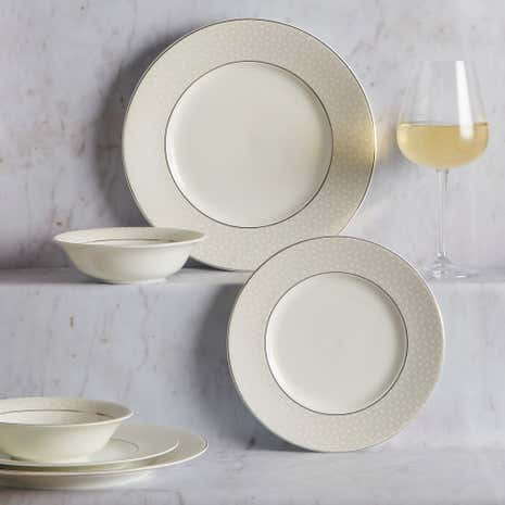 5A Fifth Avenue Grace Silver 12 Piece Dinner Set
