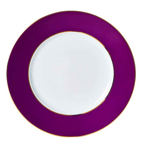 5A Fifth Avenue Hamilton Plum Dinner Plate