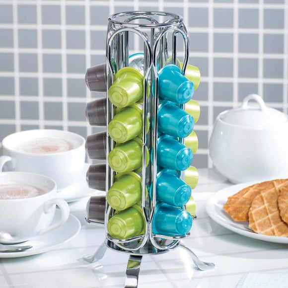 Chrome Wire Small Coffee Sachet Holder