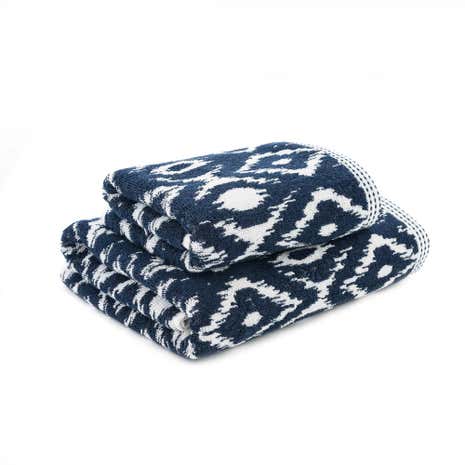 Global Blue Diamonds Towel