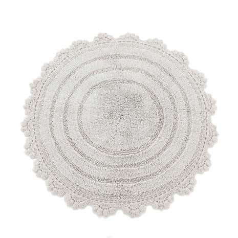 Maison Grey Round Bath Mat
