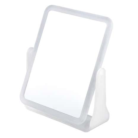Essentials Frosted White Mirror