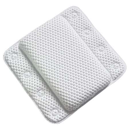 Memory Foam White Bath Pillow