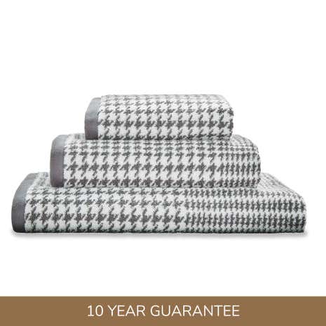 Dorma Kensington Charcoal Towel