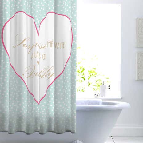 Glass of Bubbly Shower Curtain