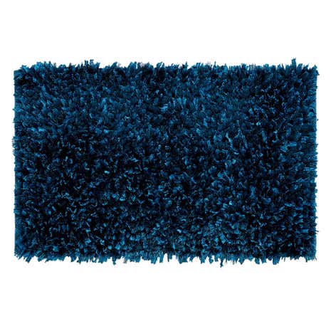 Textured Teal Bath Mat