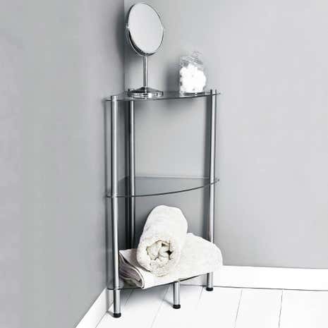 Manhattan 3 Tier Corner Shelf
