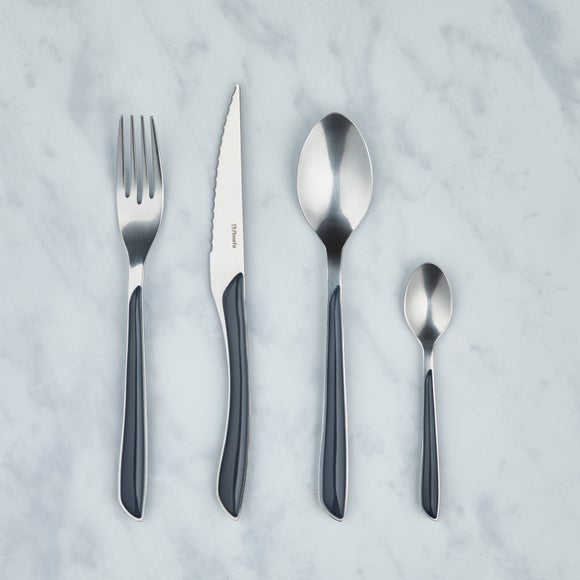 Elements Grey 24 Piece Cutlery Set