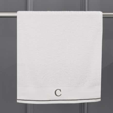 Monogram Hand Towel C