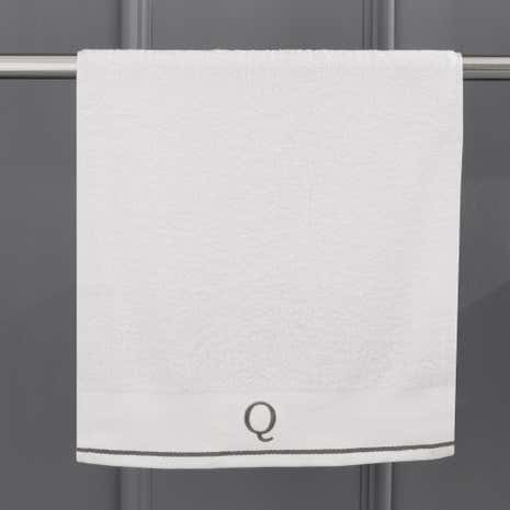 Monogram Hand Towel Q
