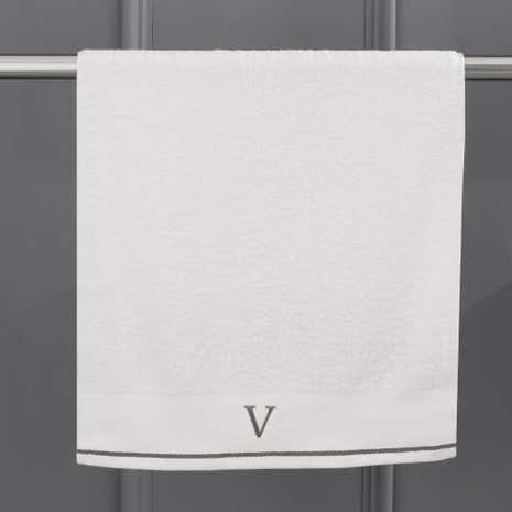 Monogram Hand Towel V