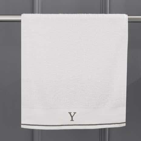 Monogram Hand Towel Y