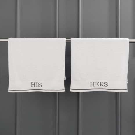 Monogram Hand Towel HERS
