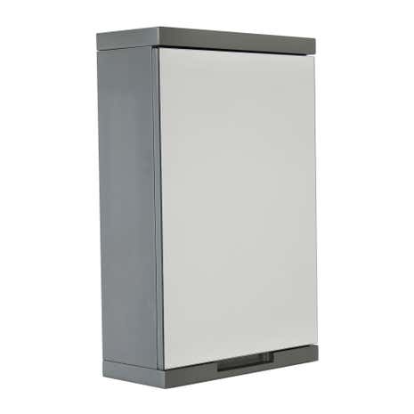 Siena Grey Mirror Cabinet