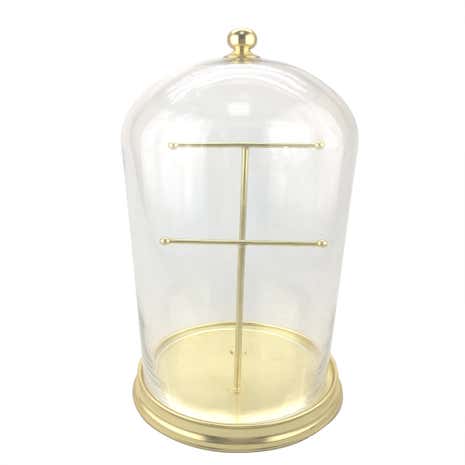 5A Fifth Avenue Brass Cloche Jewellery Holder