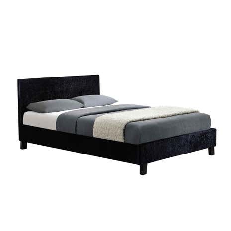 Berlin Black Velvet Bedstead