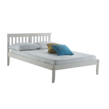 Salvador White Bed Frame