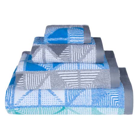 Lindsey Lang Blue Kalid Towel